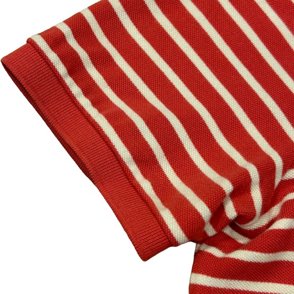 Polo Ralph Lauren Red Striped Polo Shirt M‎ - Picture 2 of 9